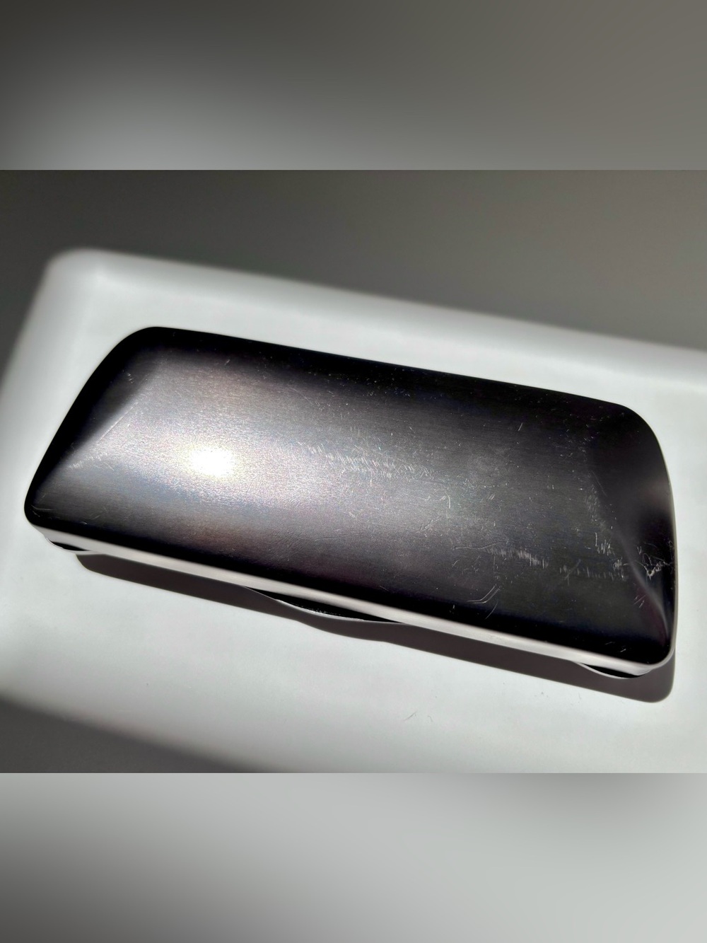 KREWE Silver Hard Sunglasses Case - Picture 2 of 3